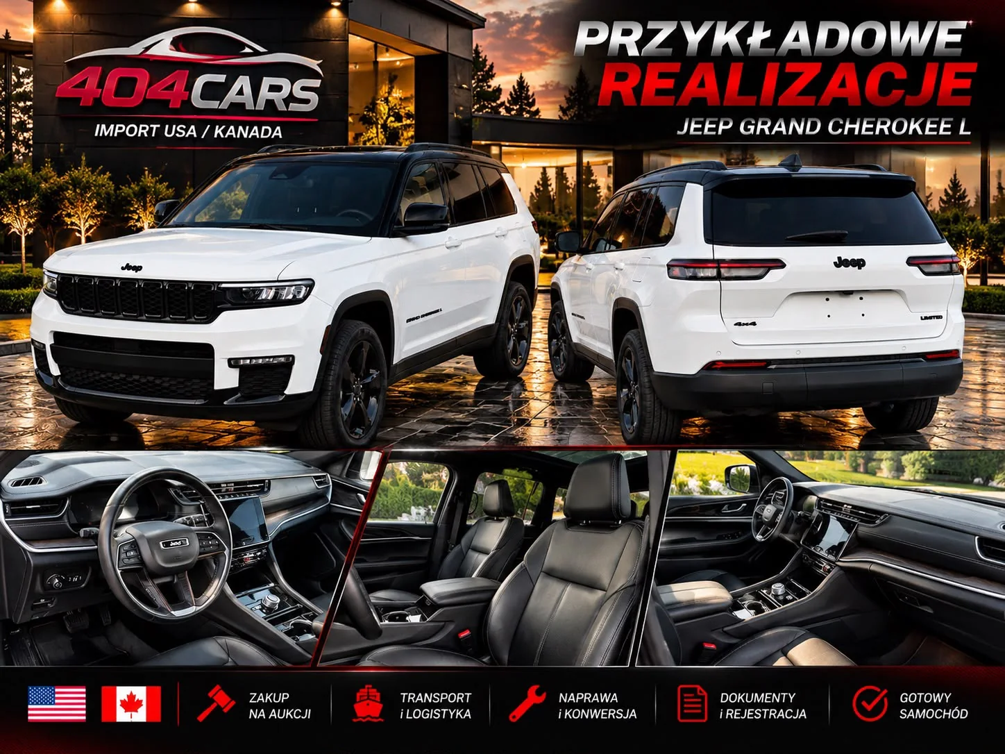Przykładowa realizacja: Jeep Grand Cherokee L